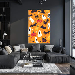 Halloween Theme Whimsical Festive Spooky Poster