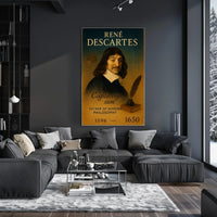 René Descartes Father Of Modern Poster