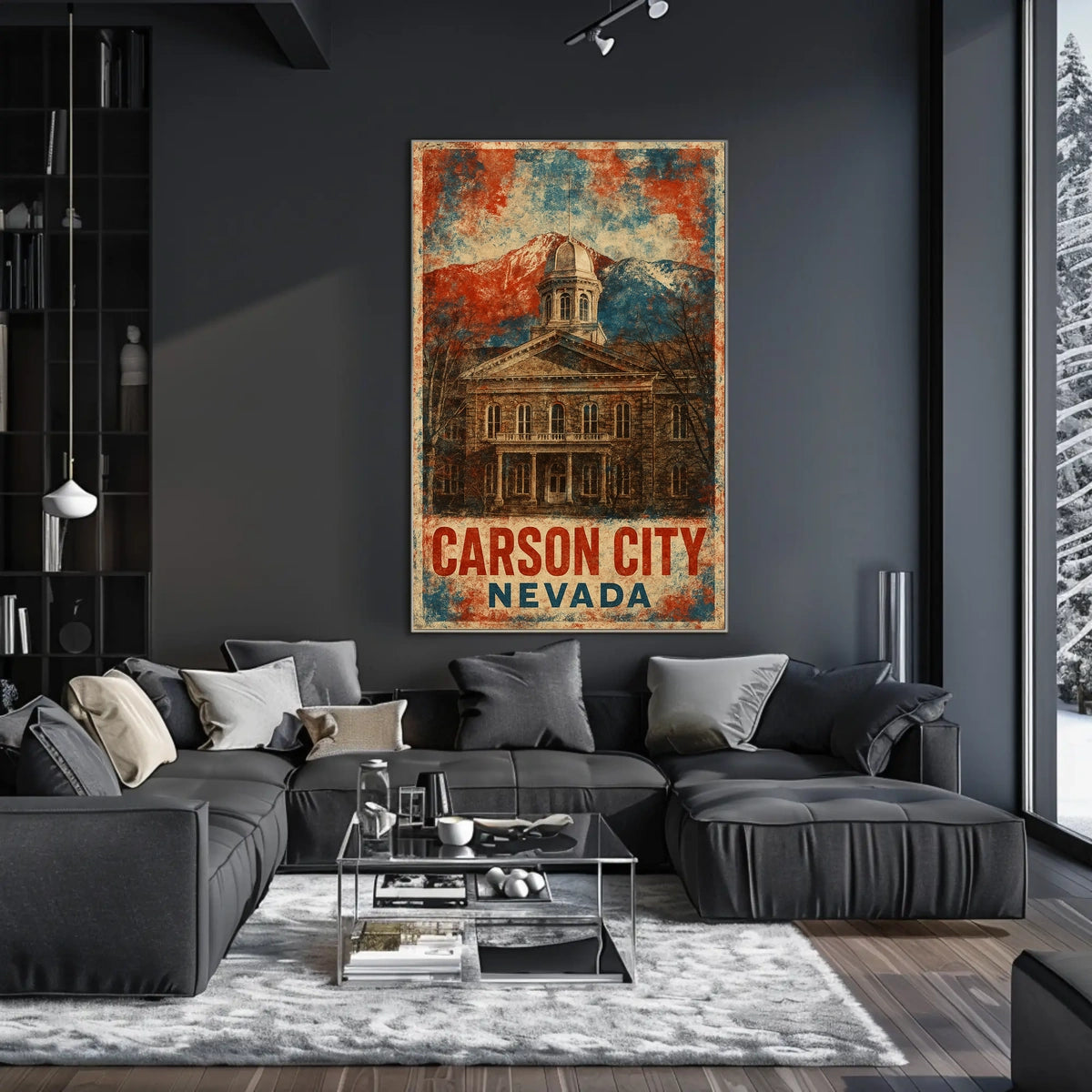 Carson City, Nevada Poster