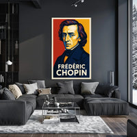 Frédéric Chopin A Tribute In Art Poster