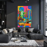 New York City Vibes Poster For Urban Wall Decor Lovers