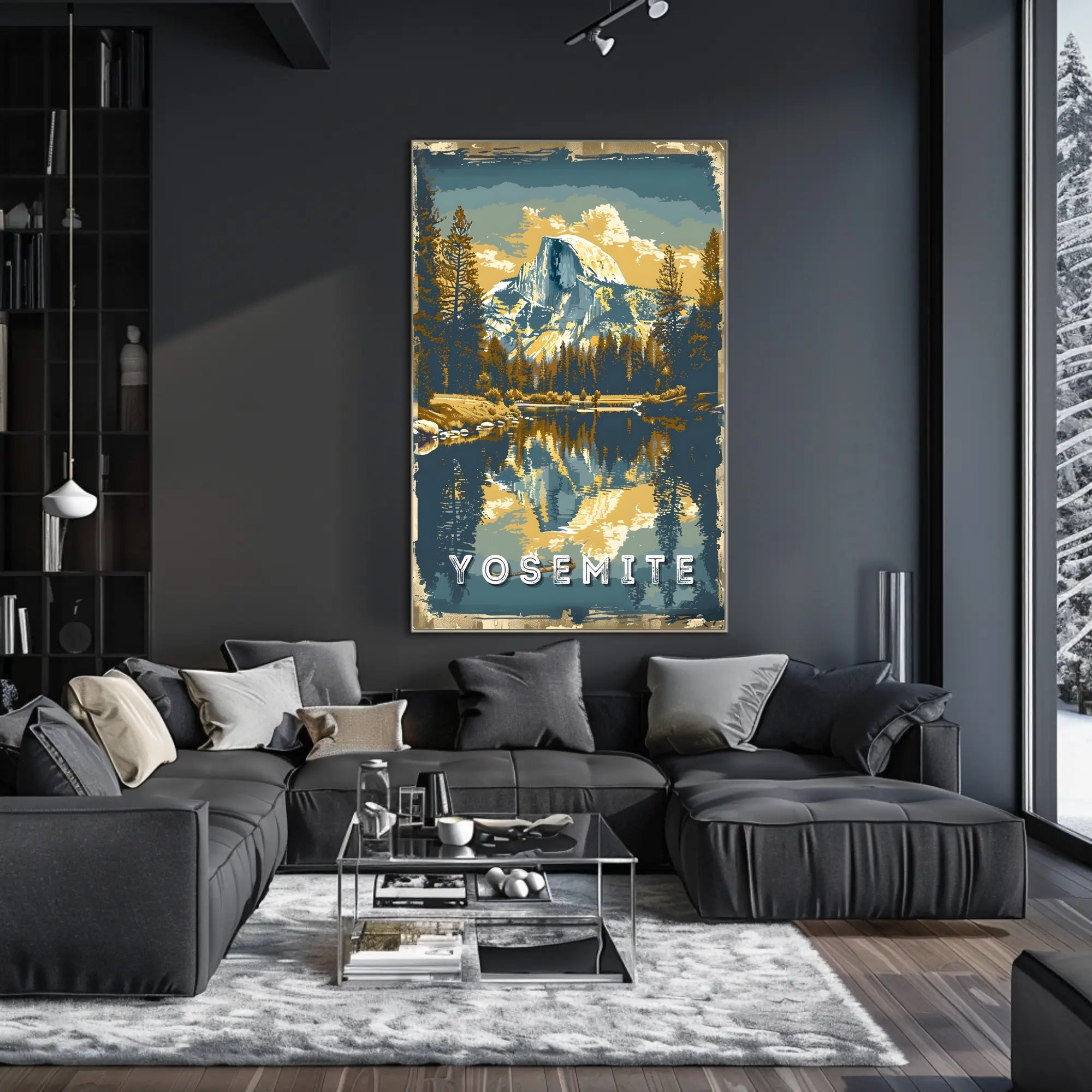 Yosemite Poster Art Poster