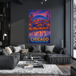 Chicago The Heart of Winter Poster