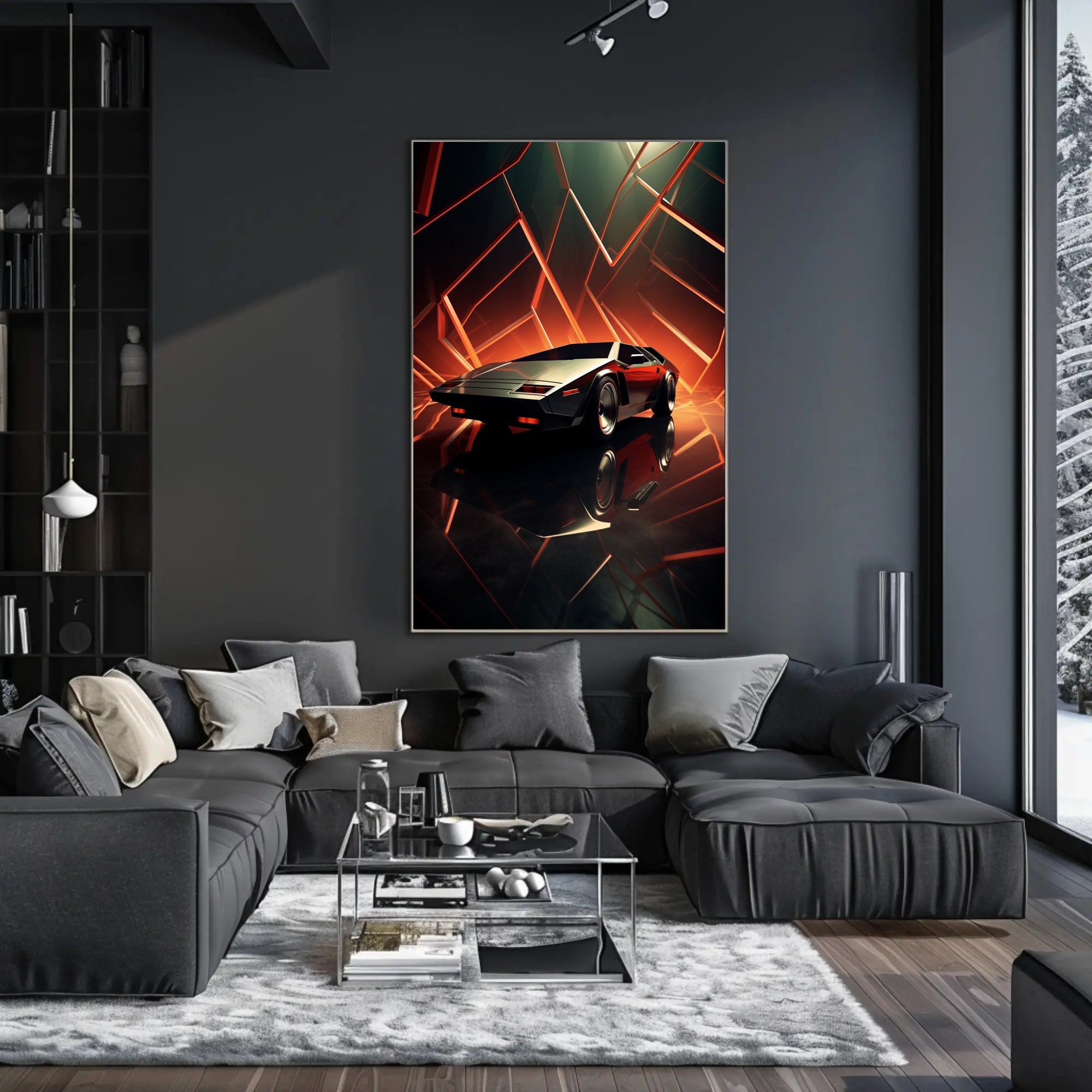 Futuristic Dream Machine Poster PosterGoat