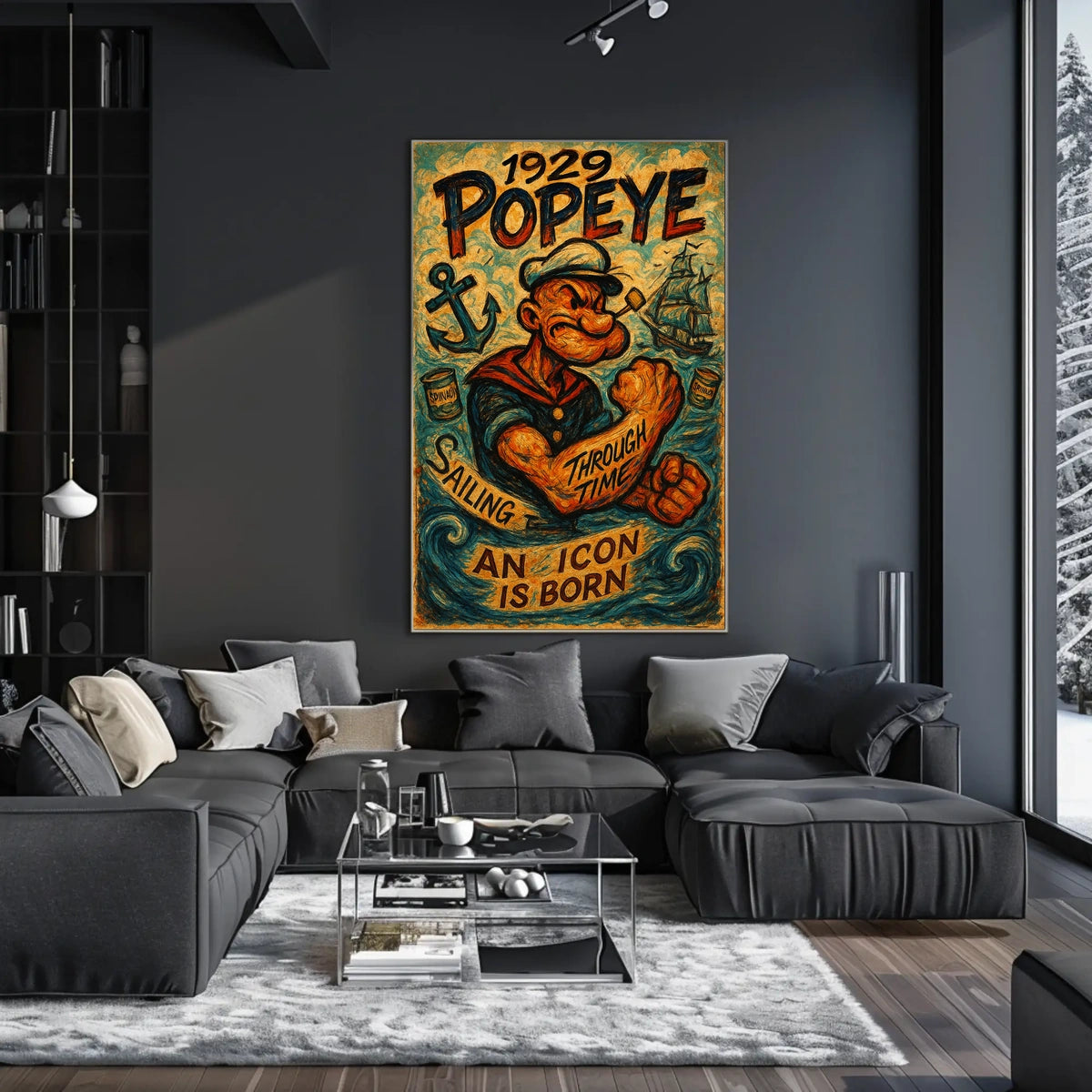 Popeye 1929 Art Poster POP-38