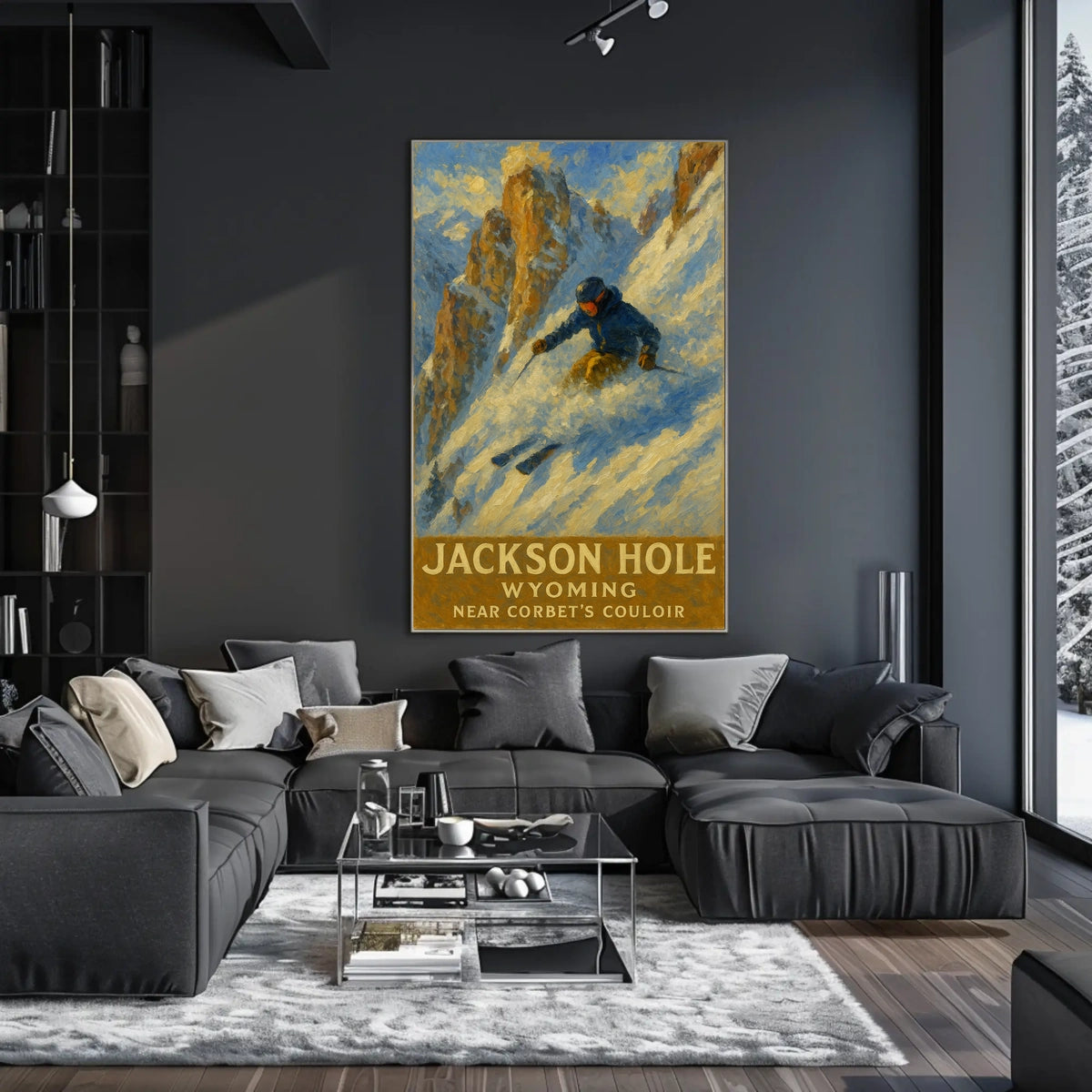 Jackson Hole Adventure Poster