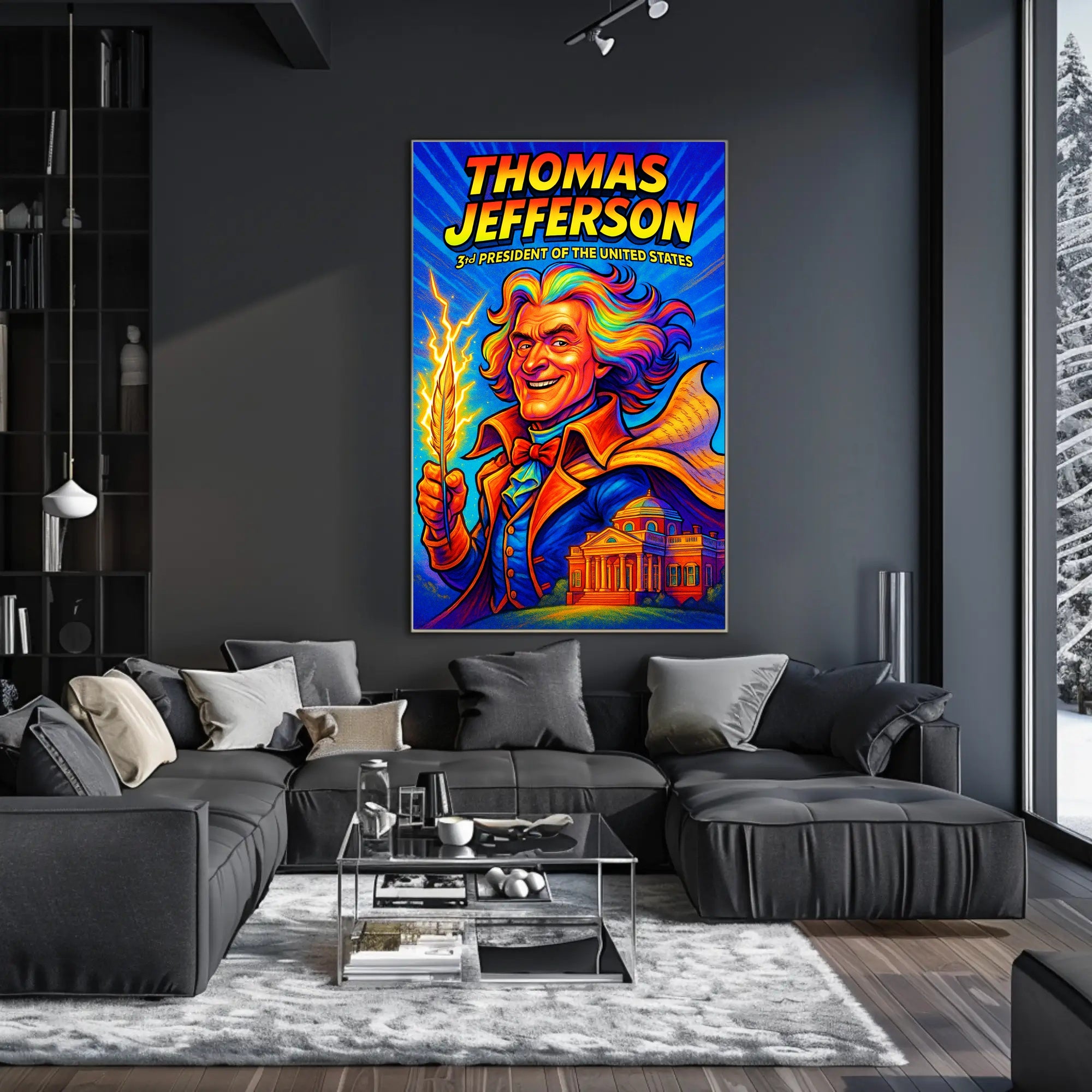 Thomas Jefferson 3rd President Poster PosterGoat