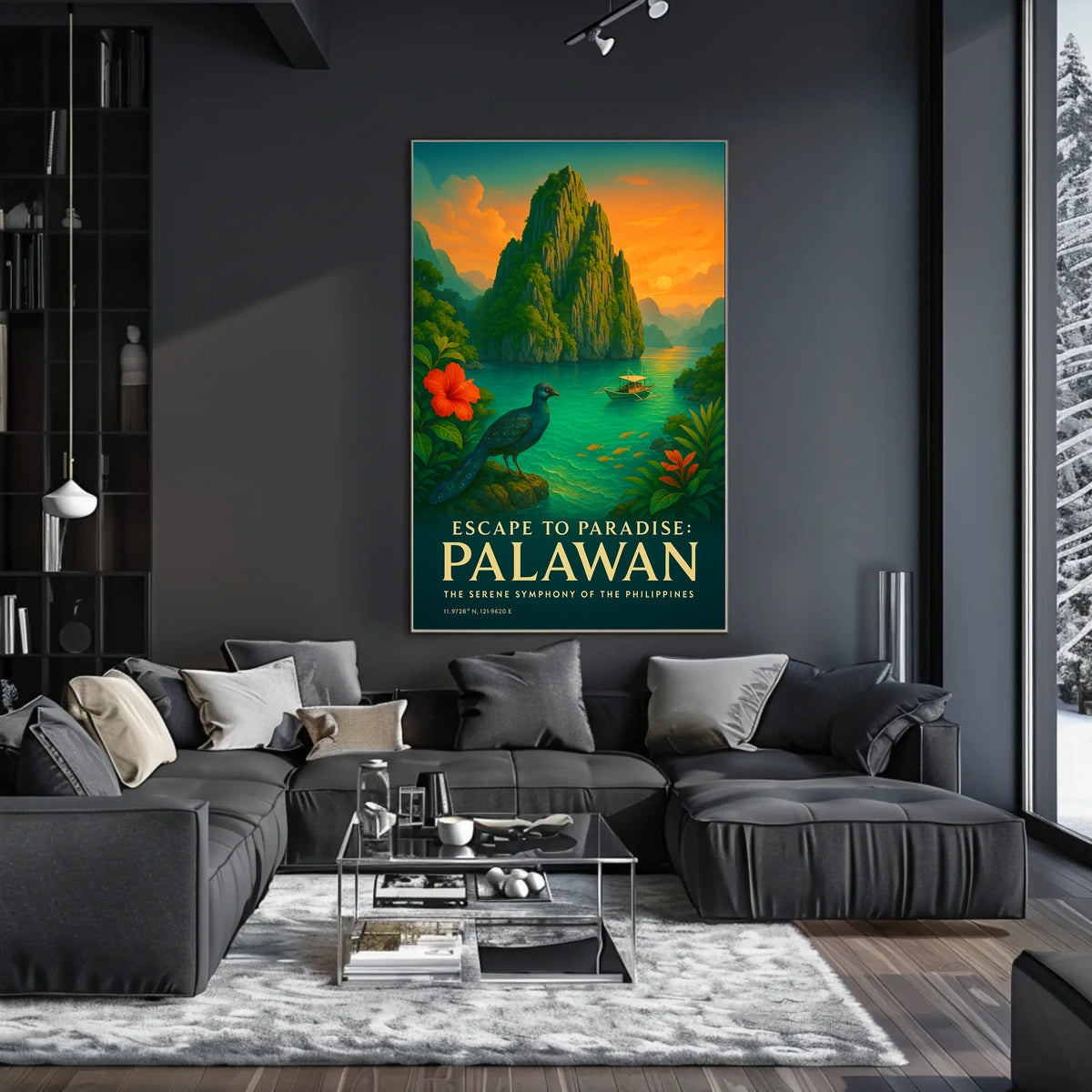 Escape to Paradise Palawan Poster