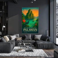 Escape to Paradise Palawan Poster