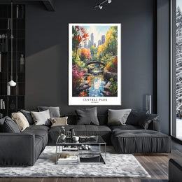Central Park Serenity Poster