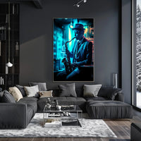 Saxophone Serenade Poster