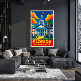 Florida State Capitol Tallahassee Poster