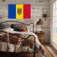 Moldova, Republic of Flag Poster