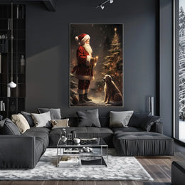 SantaS Winter Wonderland Poster