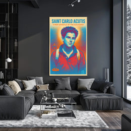Saint Carlo Acutis Cyber Apostle Of Poster