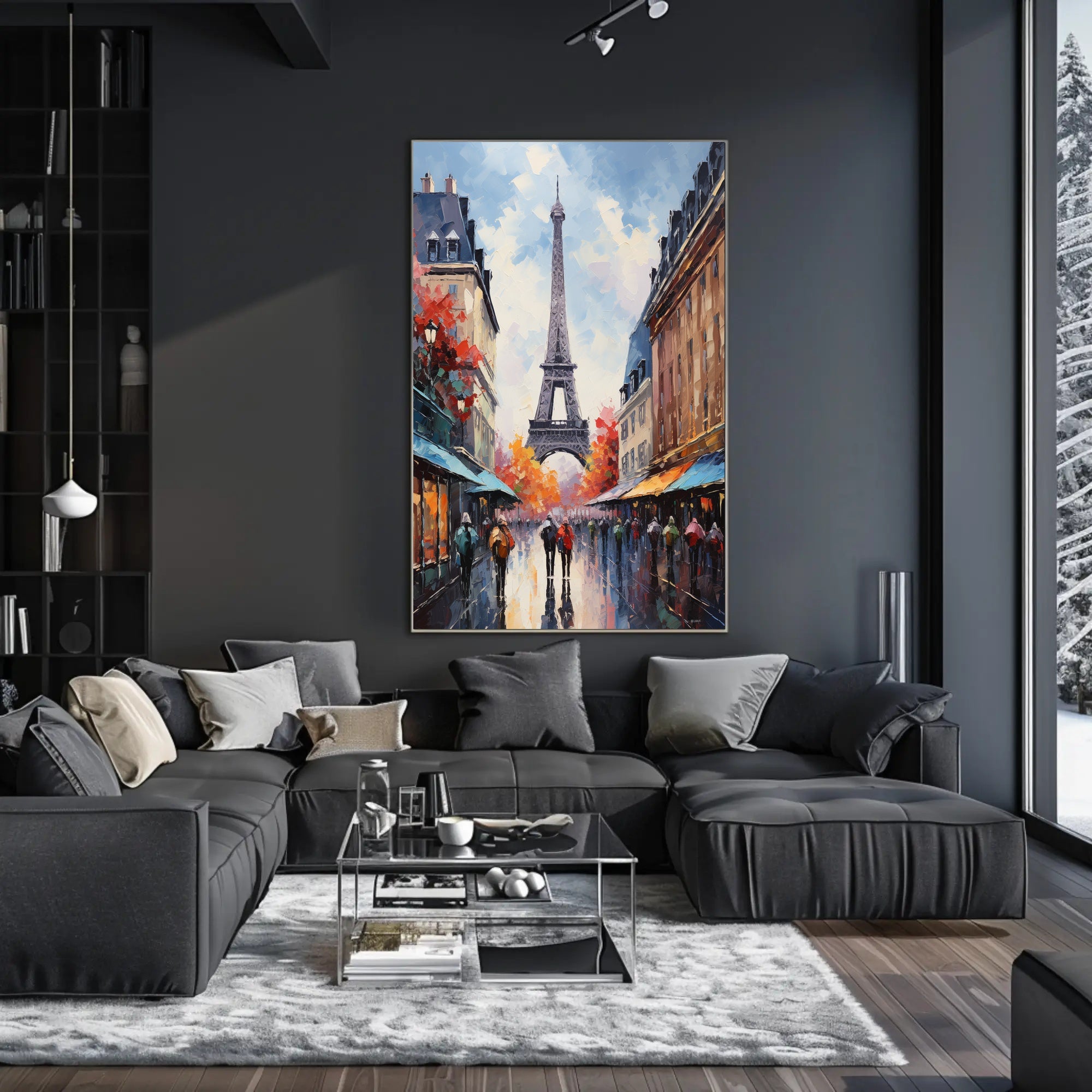 Autumn In Paris Poster