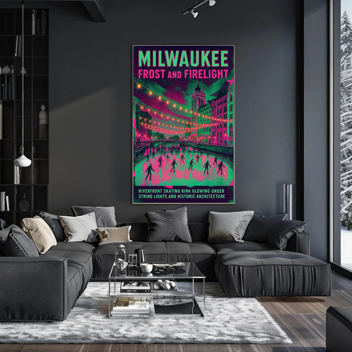 Milwaukee Frost and Firelight Poster