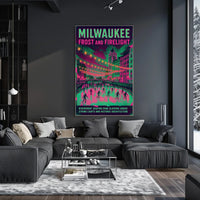 Milwaukee Frost and Firelight Poster