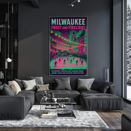 Milwaukee Frost and Firelight Poster