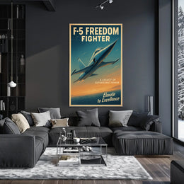 F-5 Freedom Fighter Poster