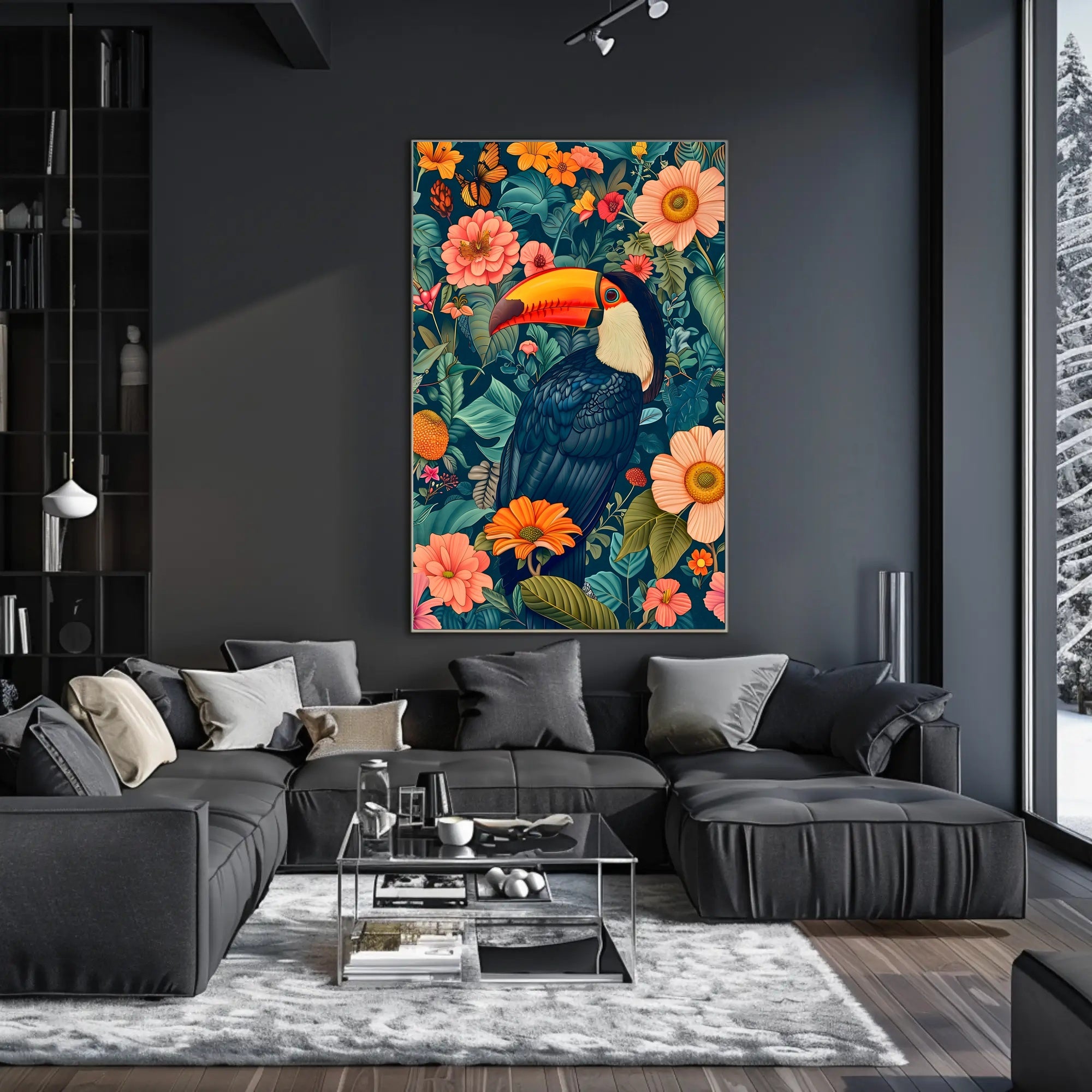 Tropical Symphony Wall Art Print