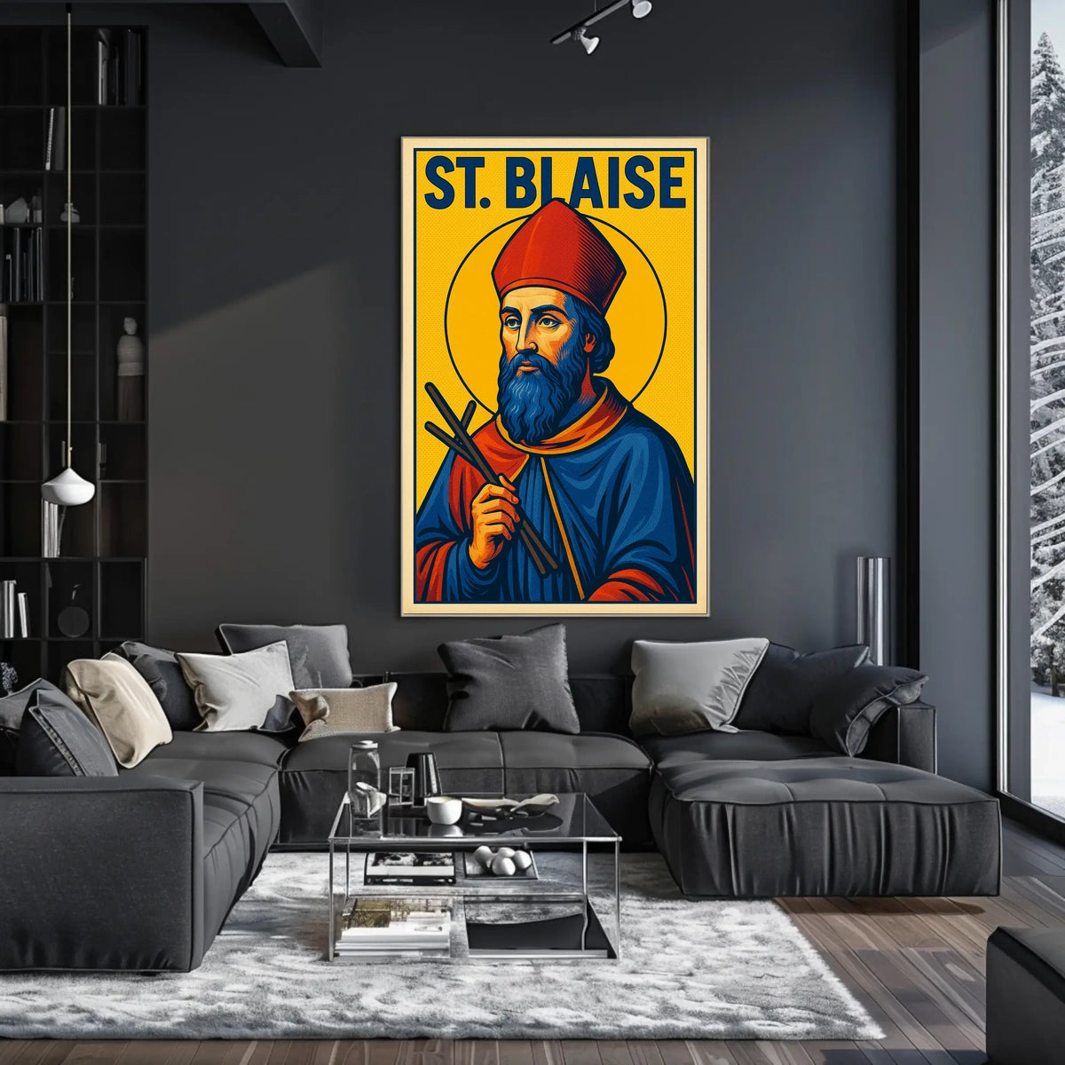 St. Blaise Poster