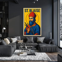 St. Blaise Poster