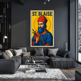 St. Blaise Poster