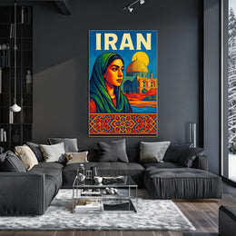 Iran A Cultural Tapestry Poster