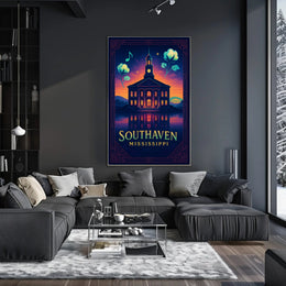 Southaven at Sunset Poster