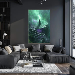 Mystical Summoning Scene Fantasy or Mythology Poster PosterGoat
