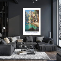 Furore Fjord Scenic Travel Poster PosterGoat