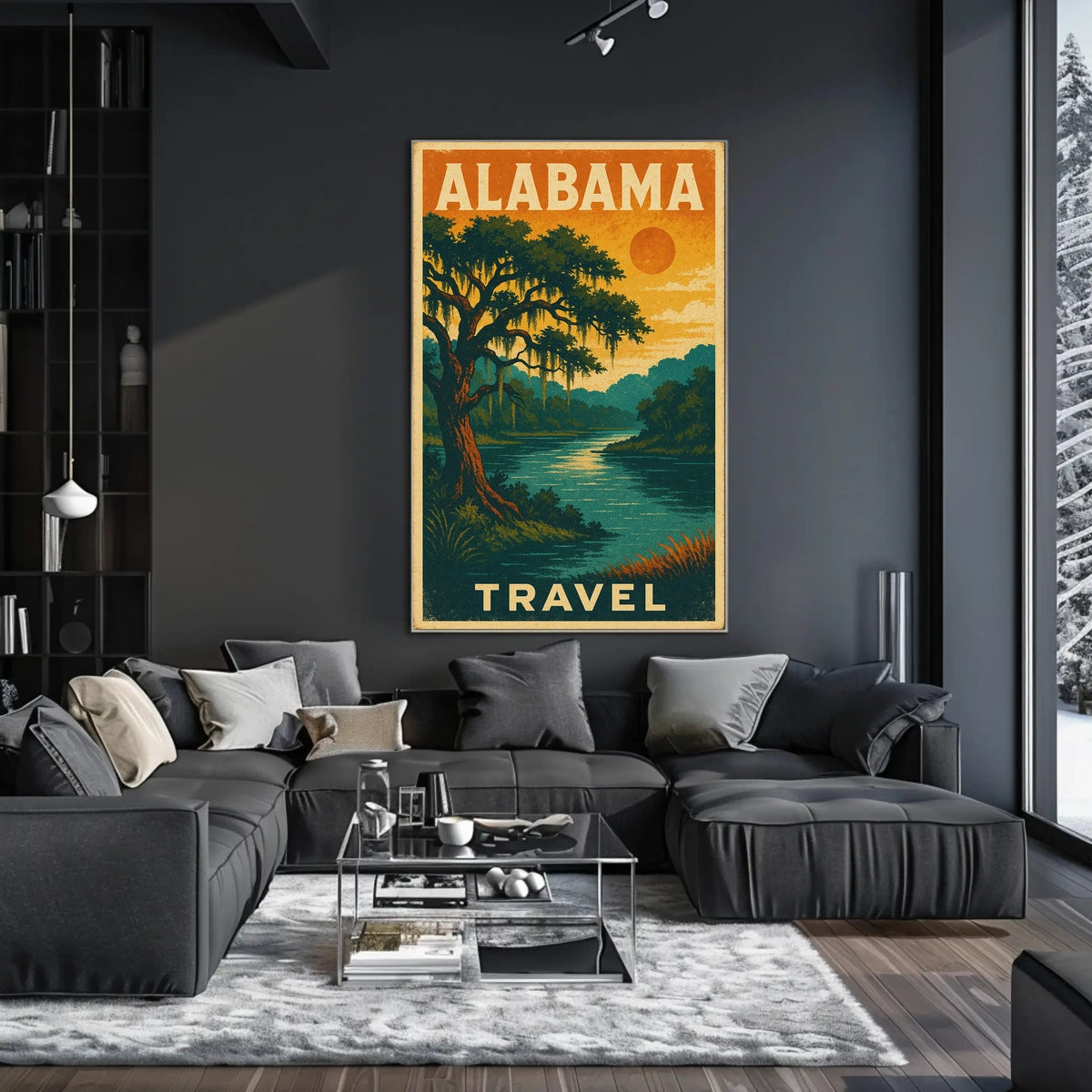 Explore Alabama Poster