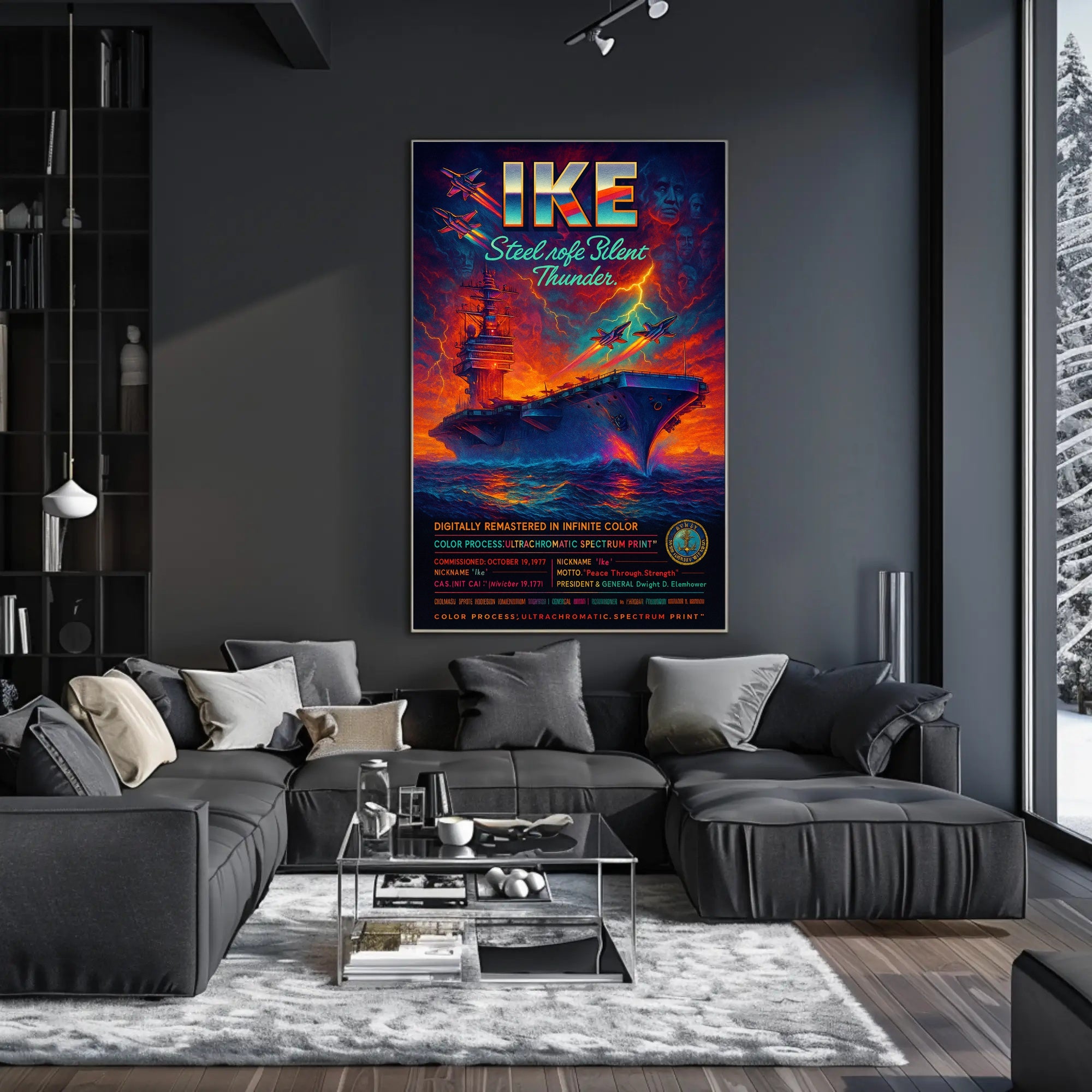 Dwight D. Eisenhower – "Ike" Poster PosterGoat