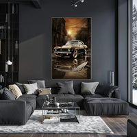 Classic Muscle in the City Poster PosterGoat