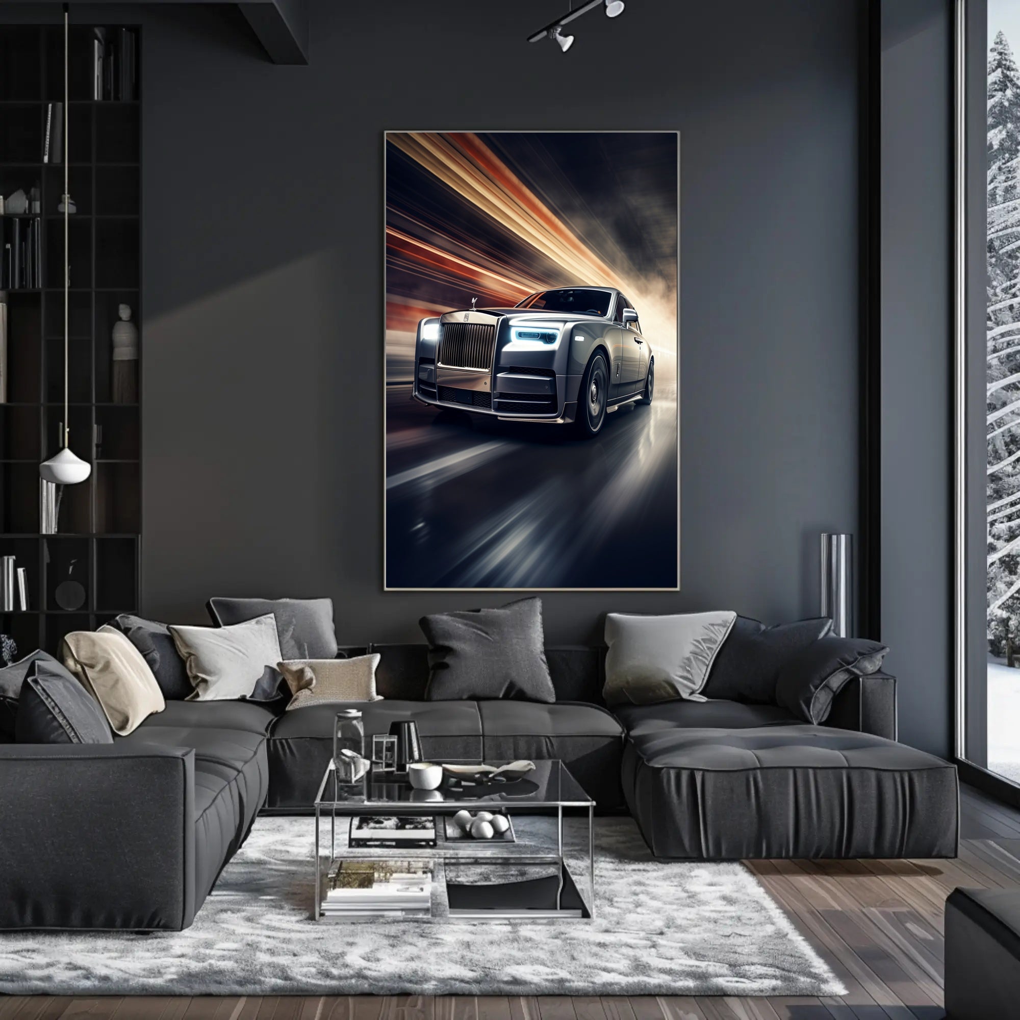 Luxurious Speed Poster PosterGoat