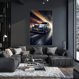 Luxurious Speed Poster PosterGoat