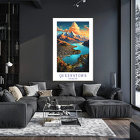 Scenic Queenstown Poster PosterGoat