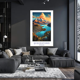 Scenic Queenstown Poster PosterGoat