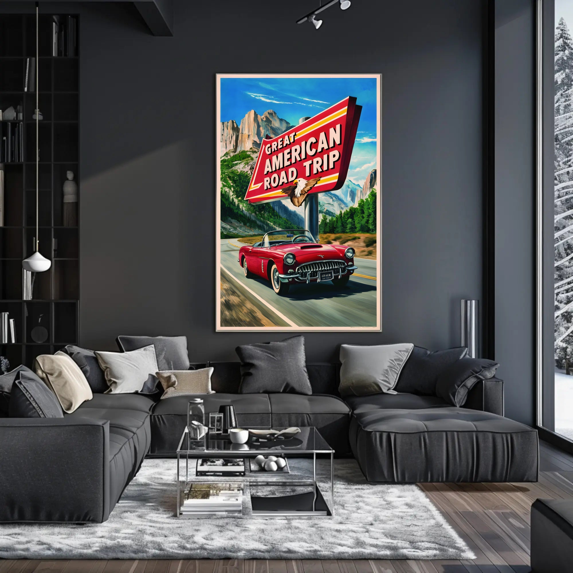 Great American Road Trip Poster