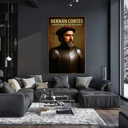 Hernán Cortés Conquistador of the New World Poster PosterGoat