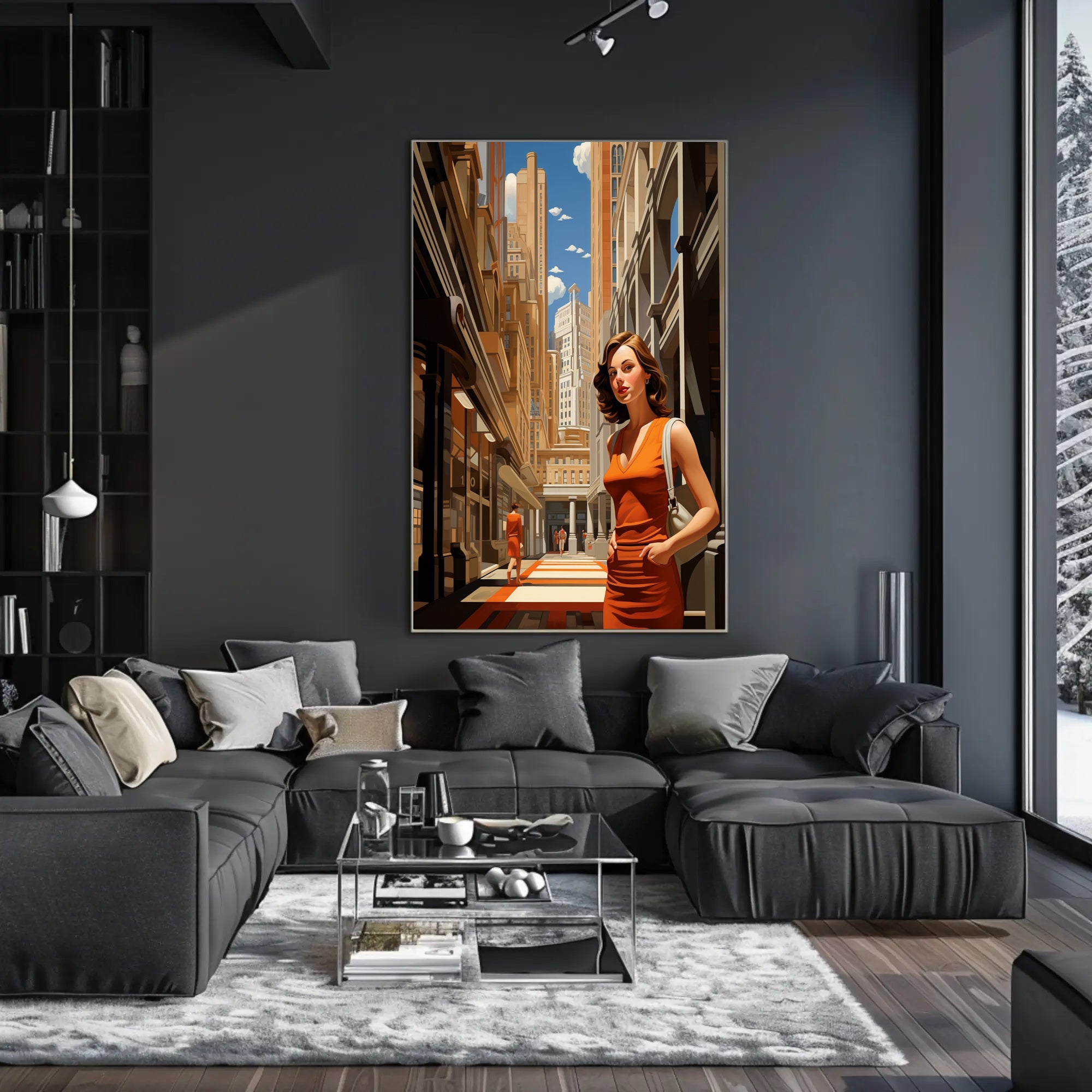 Urban Elegance Poster PosterGoat