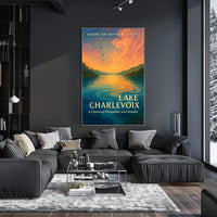 Lake Charlevoix A Canvas Of Poster