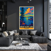 Great Slave Lake Canada Poster