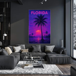 Florida Sunset Poster