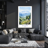 Scenic Beauty of the Balkans Poster PosterGoat