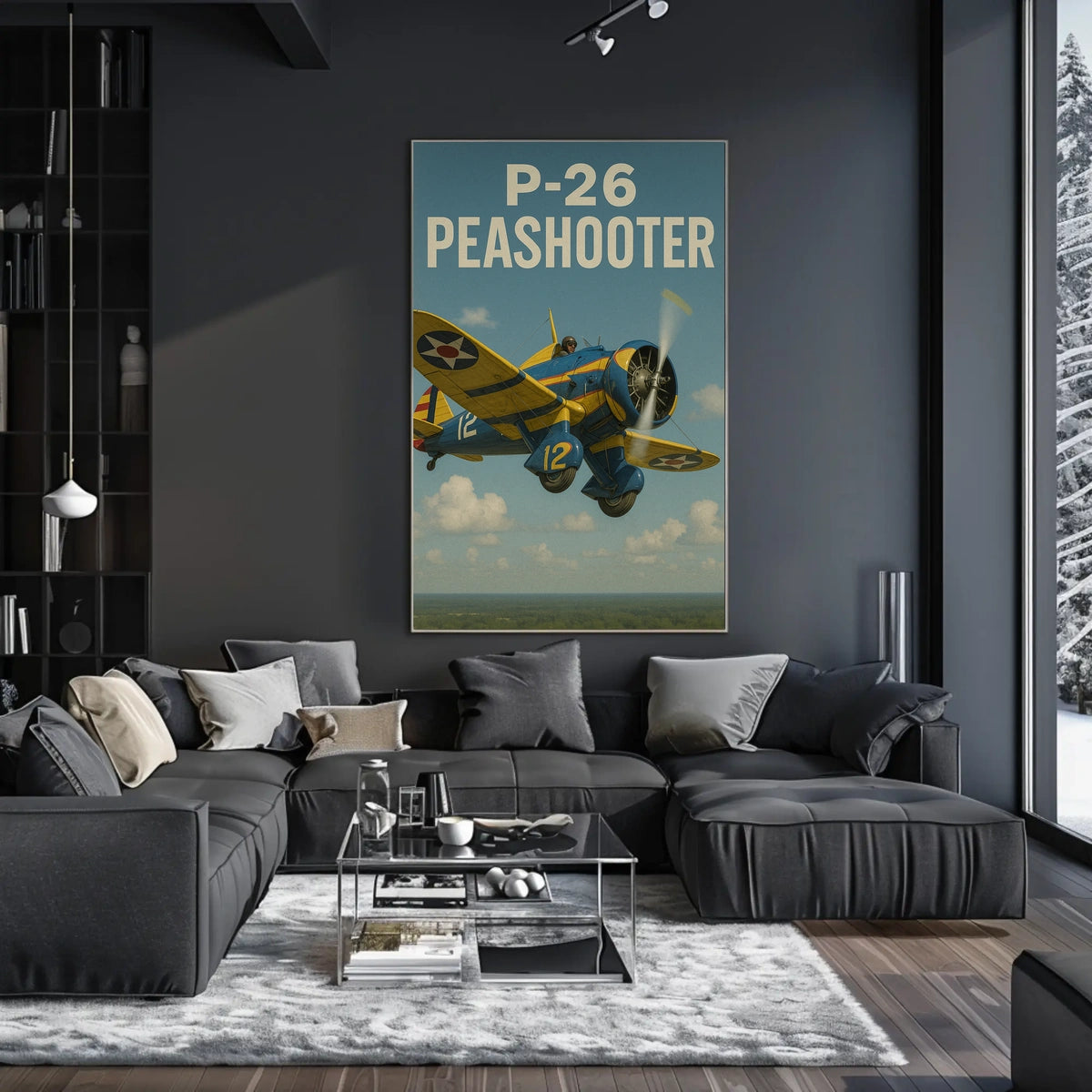 P-26 Peashooter Poster
