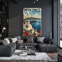 Scenic Mykonos Poster