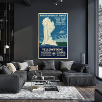 Yellowstone National Park Poster