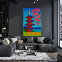 Japan Cultural Harmony Poster